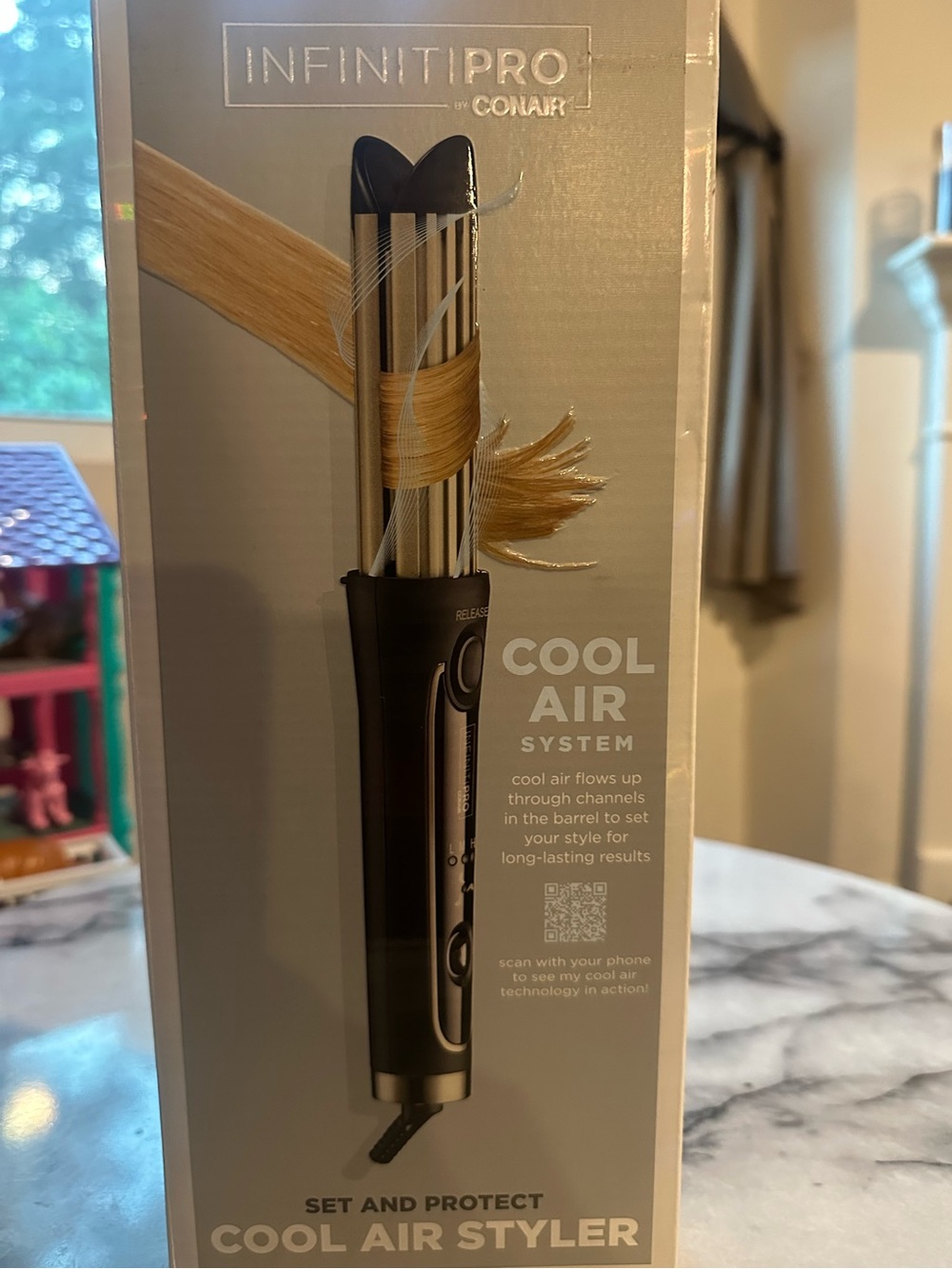 INFINTIPRO Cool Air Styler - Black